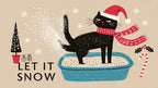Let It Snow Cat artwork