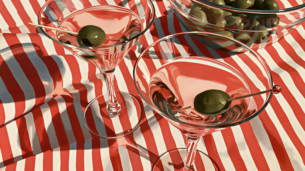Pink Martinis and Olives artwork