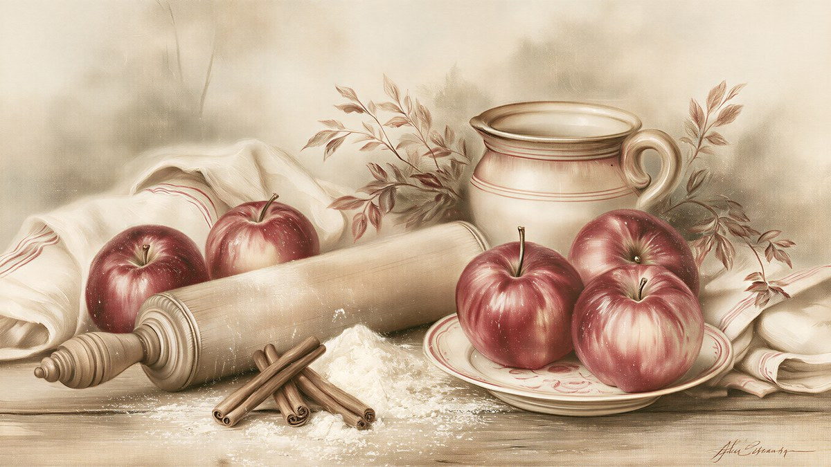 Apples and Rolling Pin artwork