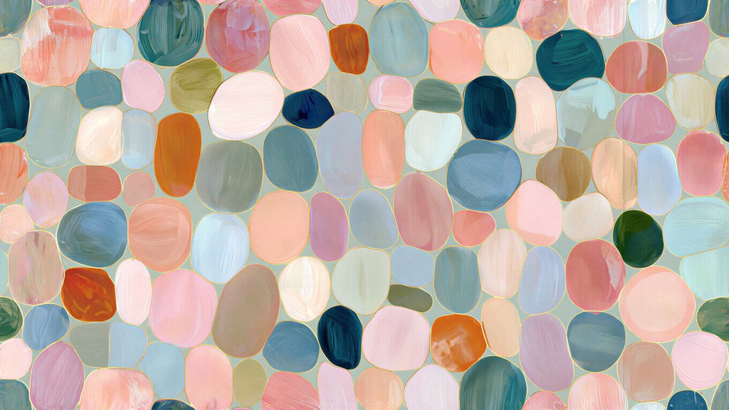 Pastel Pebble Mosaic artwork