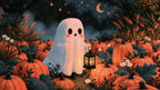 Pumpkin Patch Lantern Ghost artwork