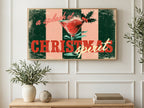 Holly Cocktail Spirit art on a TV in a living room