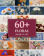 Floral Bundle of 67: every artwork of the bundle in a grid