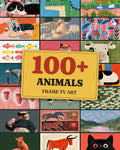 Animal Bundle of 130: every artwork of the bundle in a grid